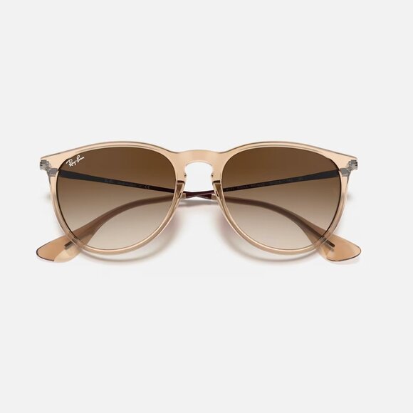Ray‑Ban RB4171 Erika Sunglasses 54mm Transparent Brown Gradient - New in Box main image 12
